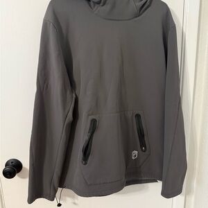 Men’s Born Primitive Gray Fleece Hoodie